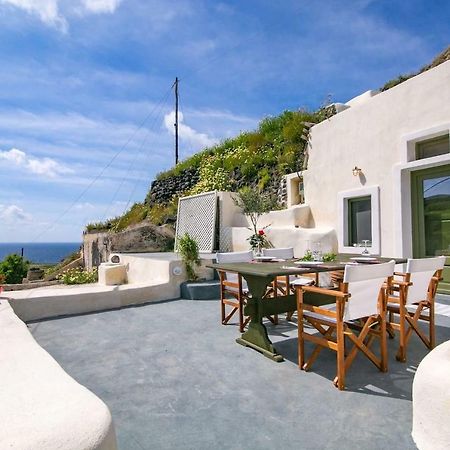 锡拉夏岛Agrilia Secluded Cave House别墅 外观 照片